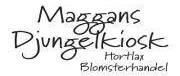 Maggans Djungelkiosk blomsterhandel logga 1170x488