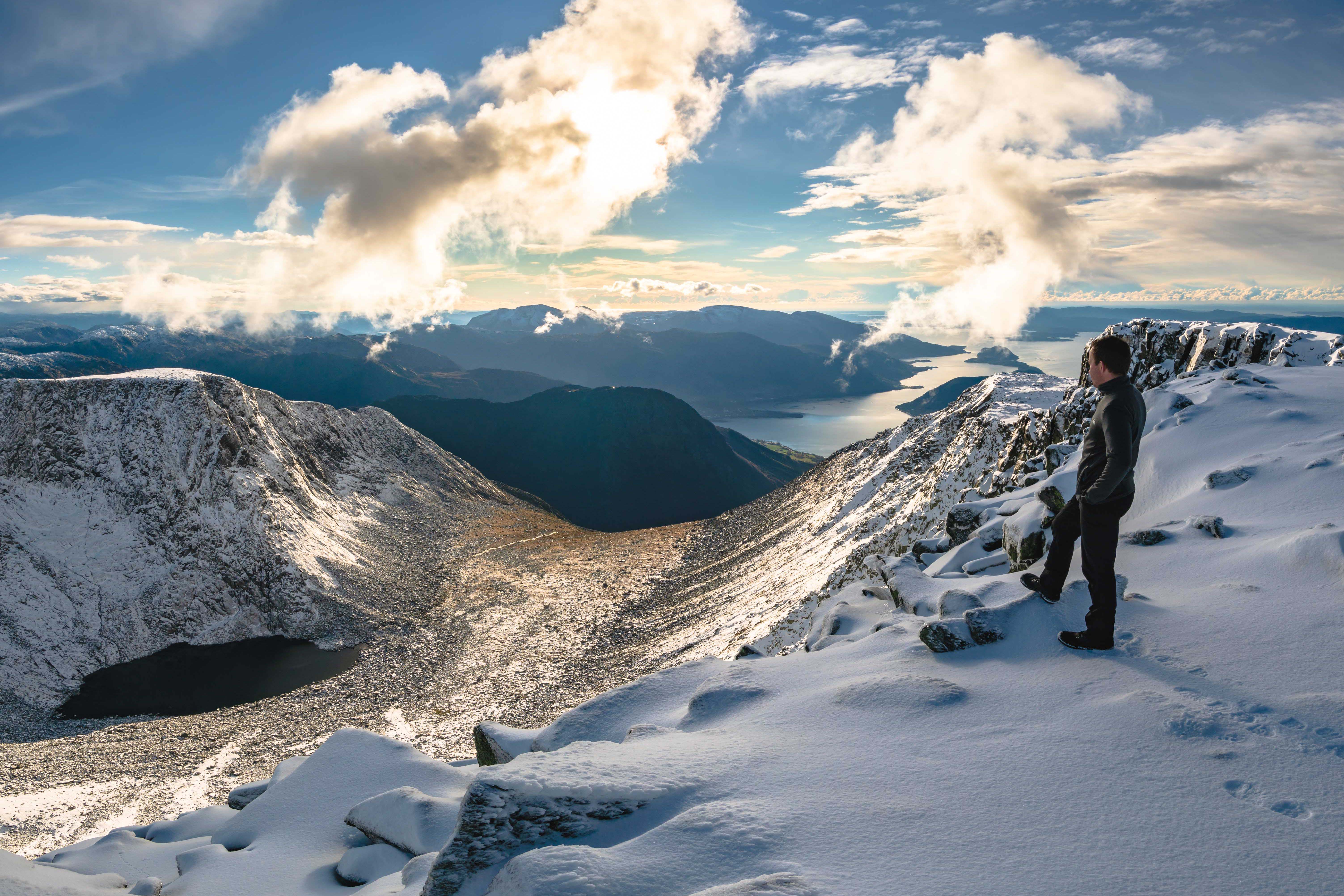 Wanderung auf den Melderskin - "Die Königin der Berge von Sunnhordland"