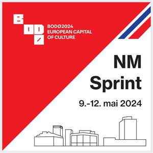 Logo NM i Sprintorientering 2024