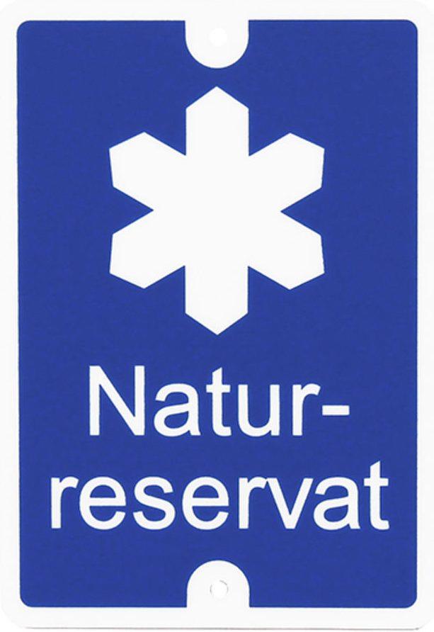 Naturreservat skylt