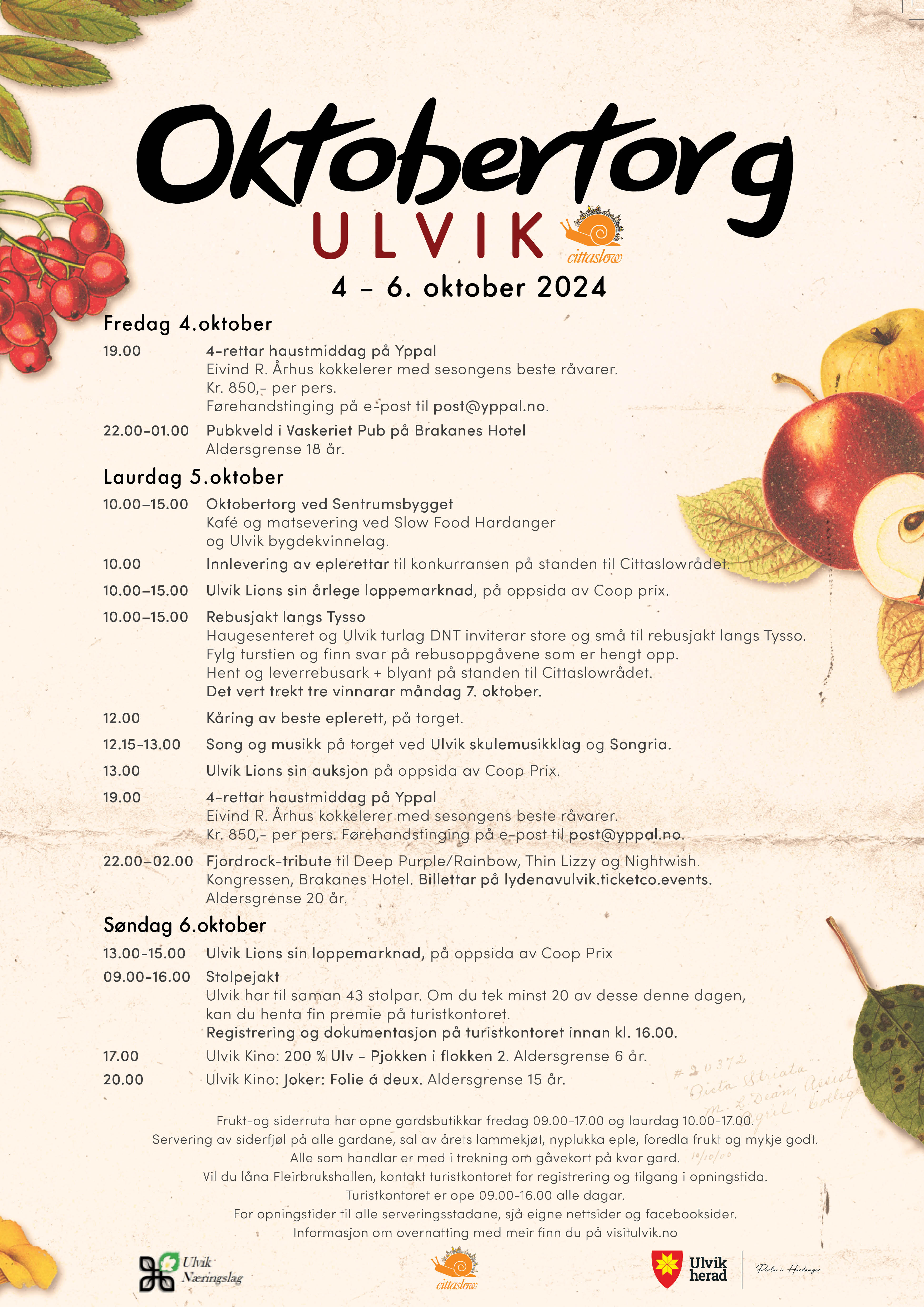 Oktobertorg I Ulvik