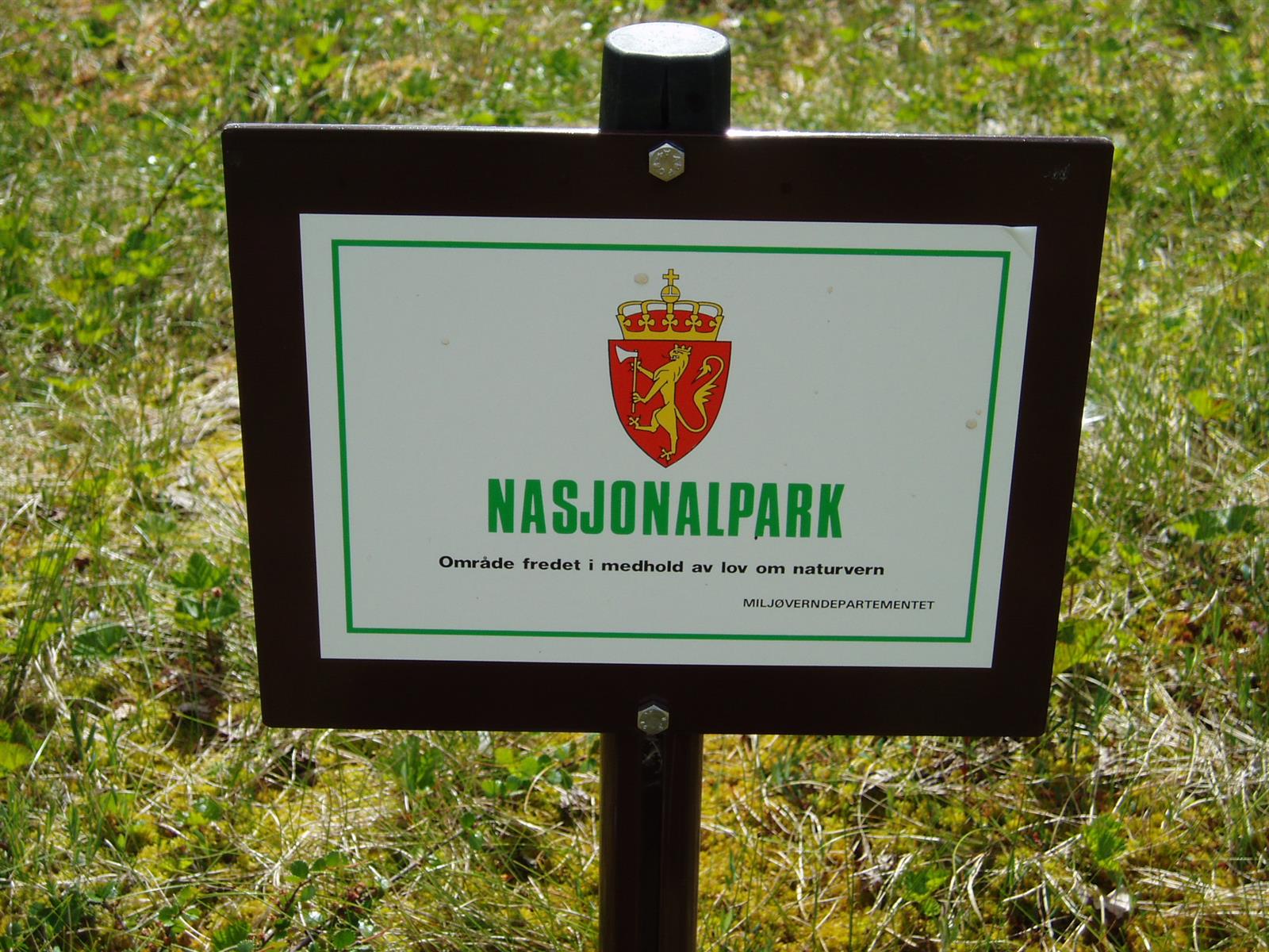 Innfallsport Gressåmoen - Blåfjella-Skjækerfjella Nasjonalpark