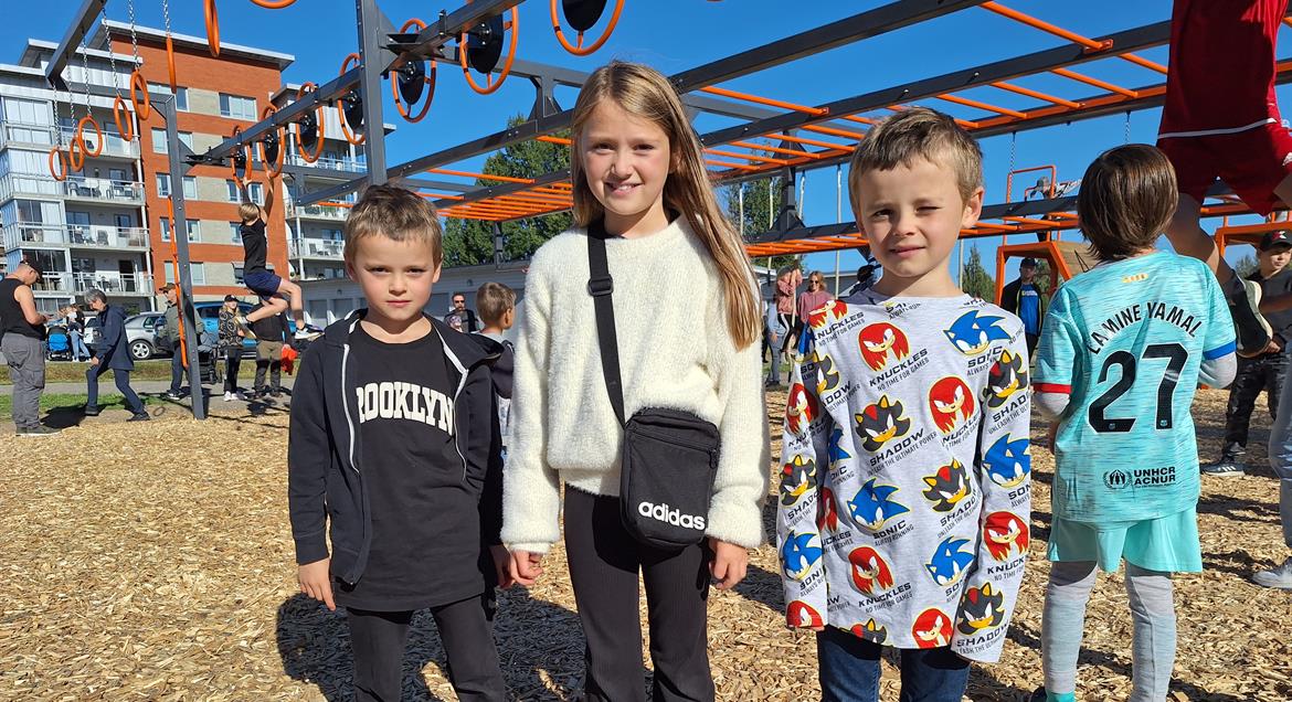 Leon, Livia och Noel Olofsson