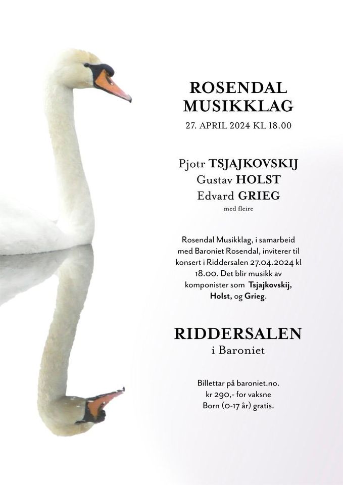 Rosendal Musikklag sin vårkonsert 2024