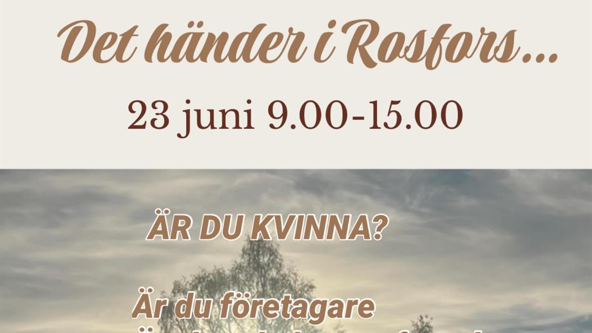 Det händer i Rosfors