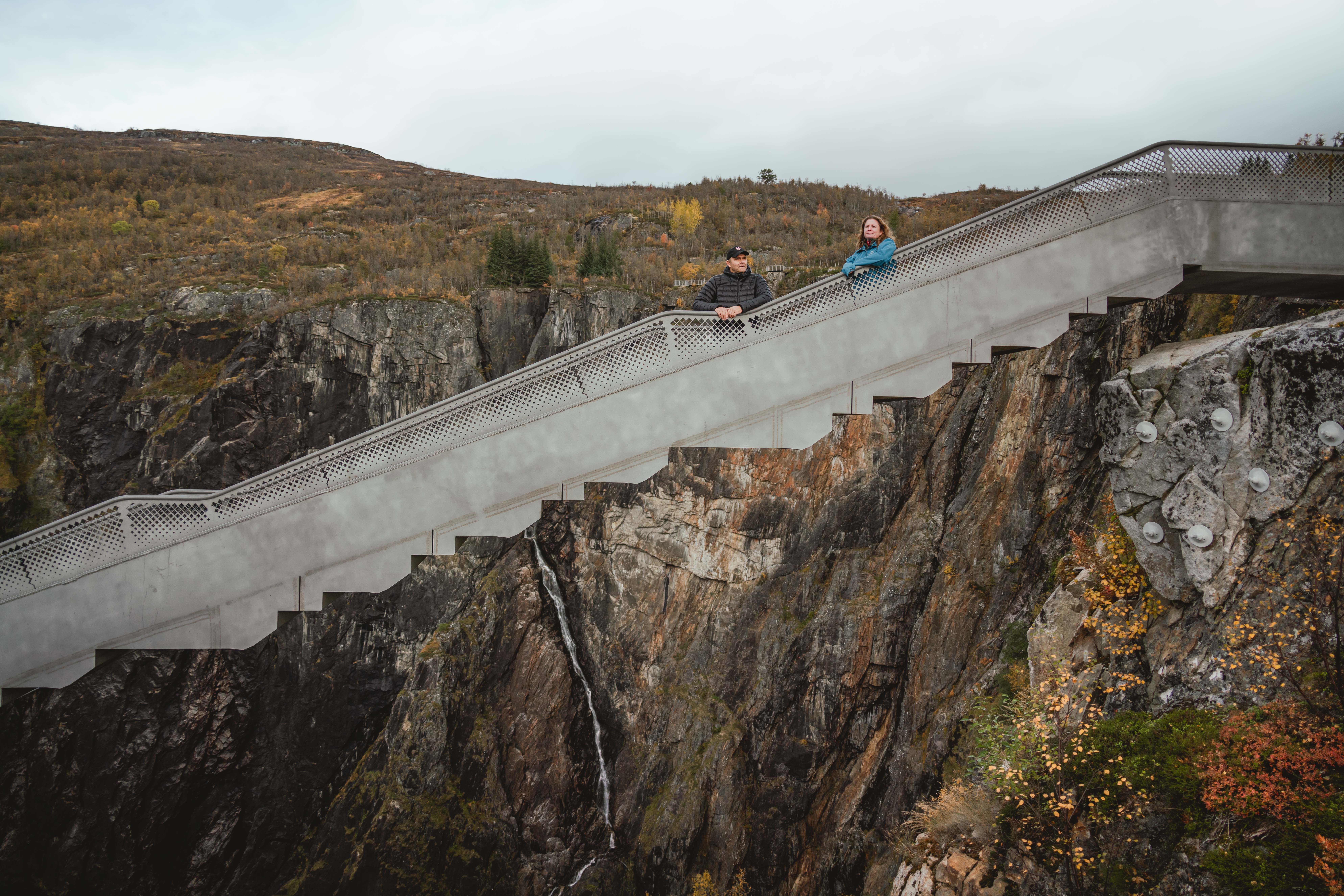 Schöne Rundwanderung am Wasserfall Vøringsfossen