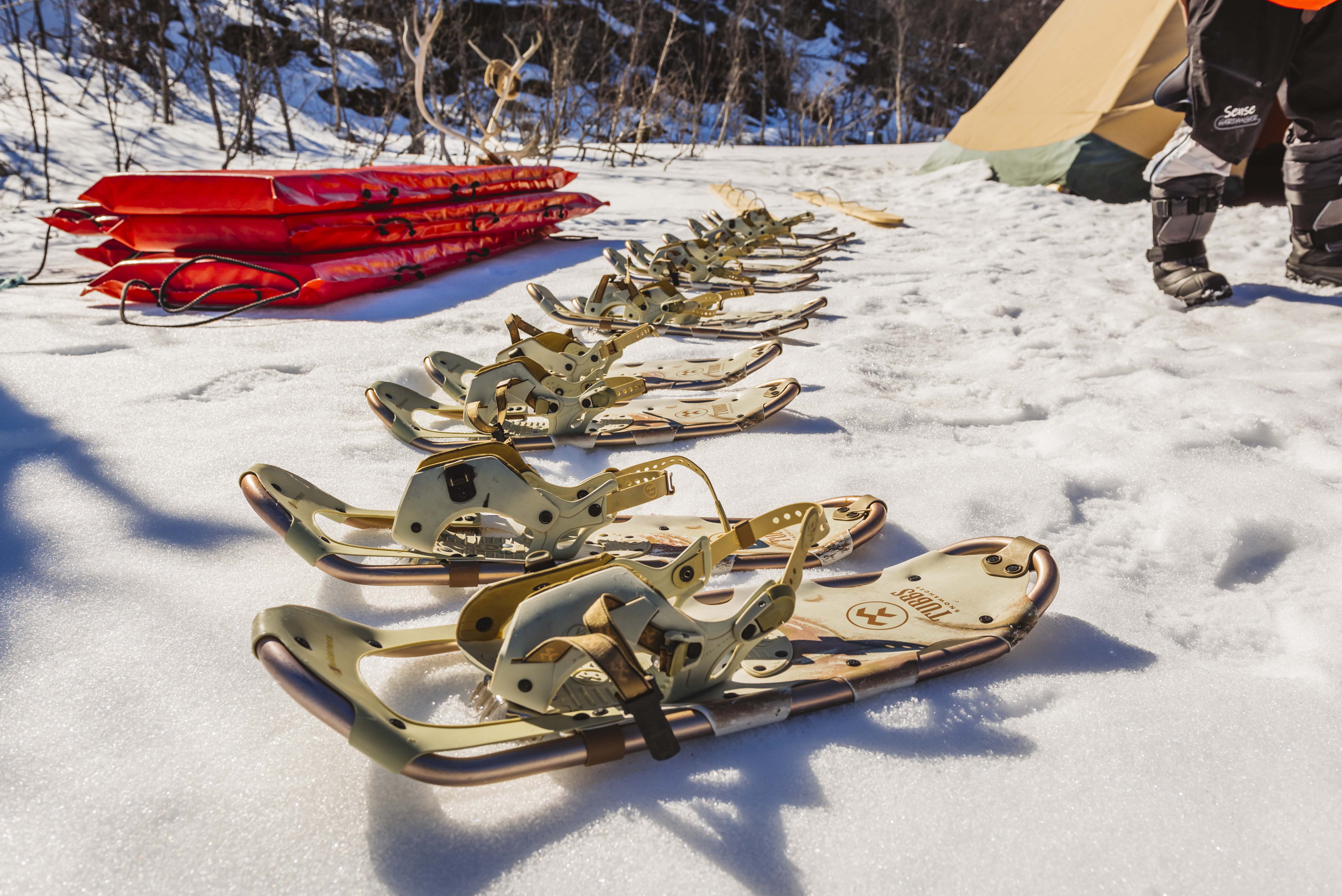 Verleih von Schneeschuhen