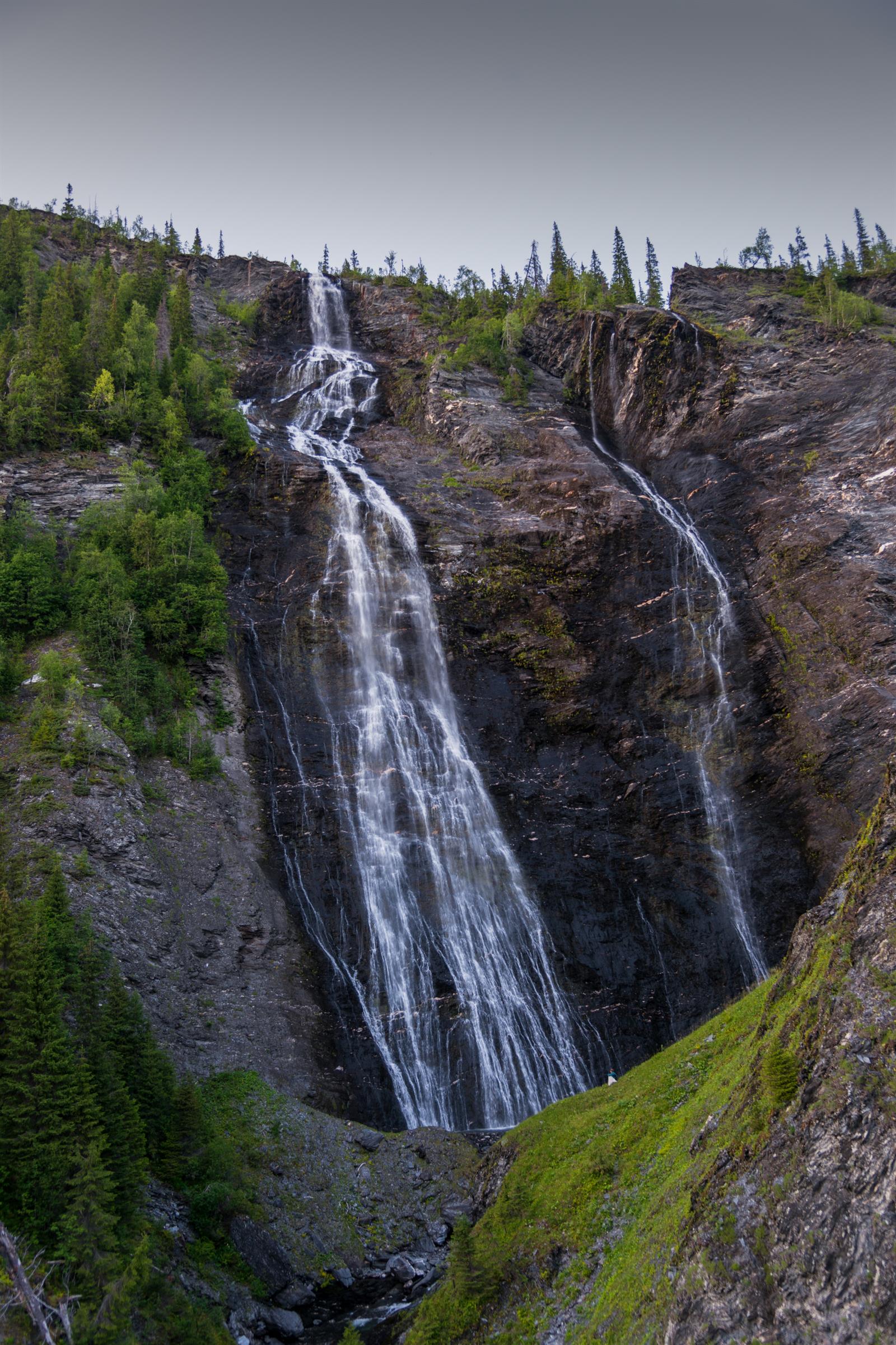 Hiking: Sisselfossen waterfall viewpoint