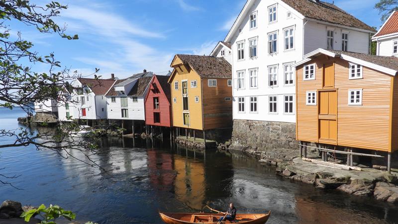 Skalldyrbord Sogndalstrand Kulturhotell