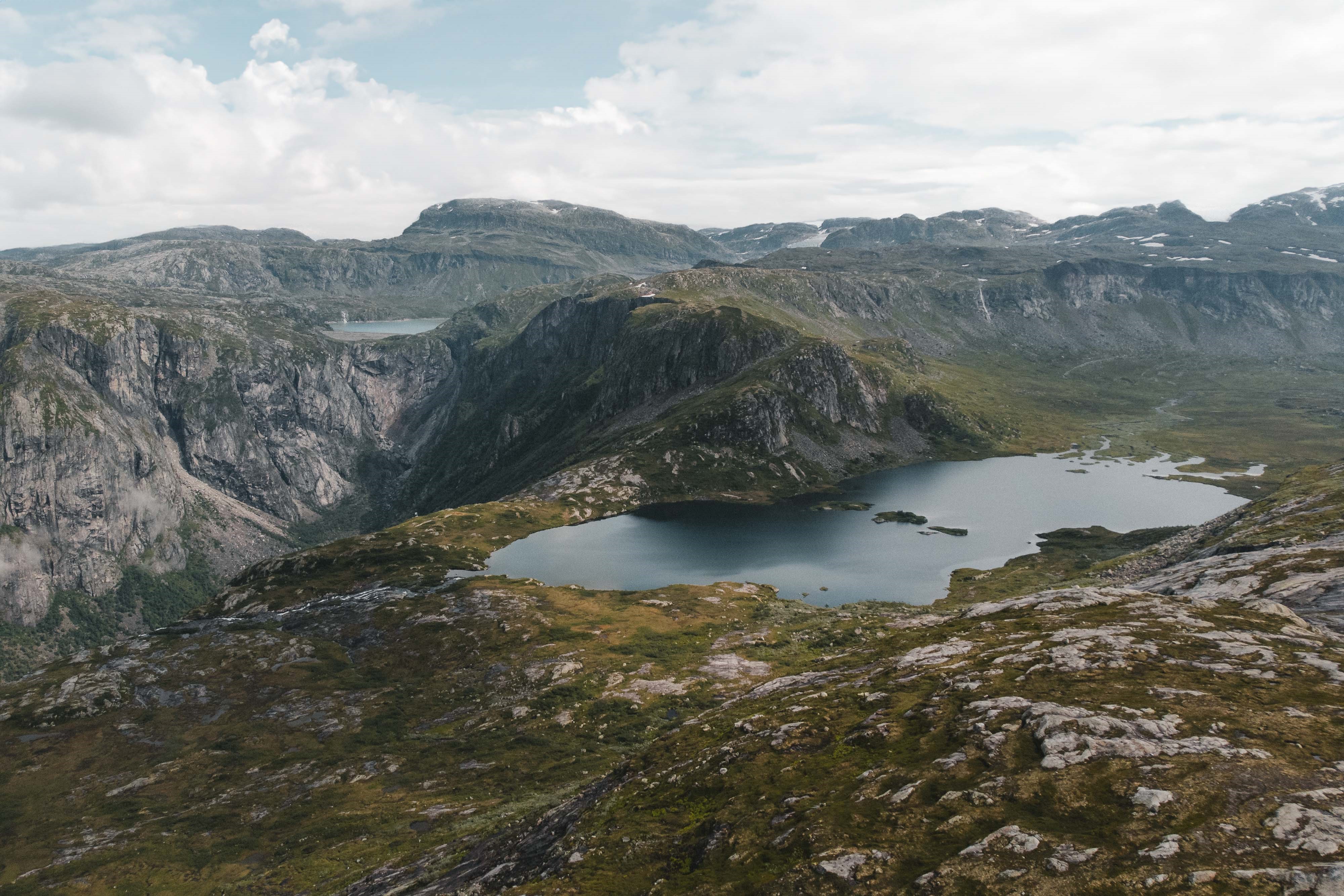 Hike to Sandhaug / Besso (with fishing in Normannslågen), Fishing, Eidfjord