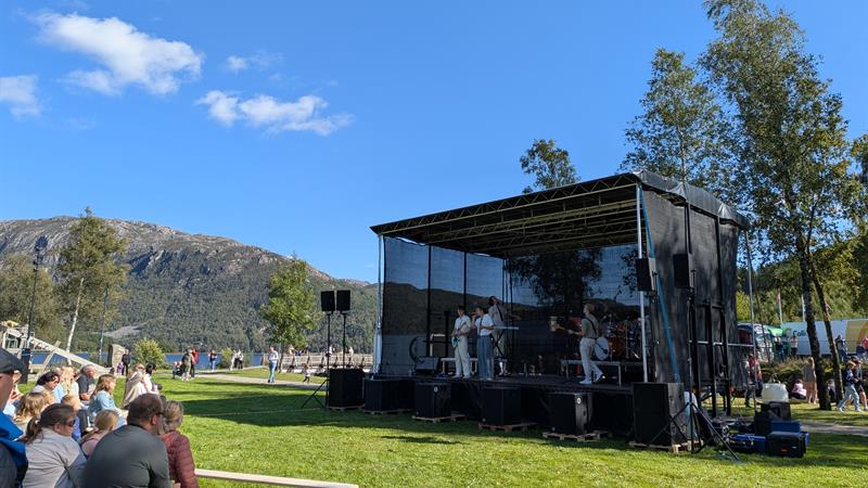 Sommerfest i kulturparken på Vikeså