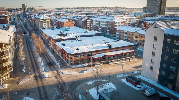 Stadsporten drönarbild, Anders Westergren
