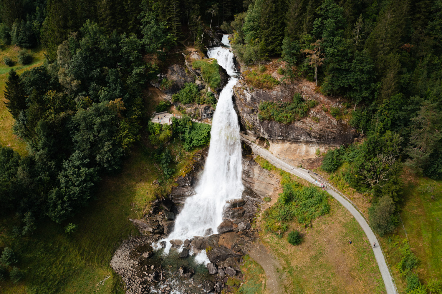 Steinsdalsfossen Waterfall