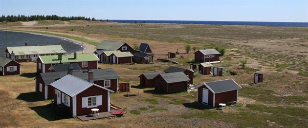 Some of the cottages at Stenskär, Sofia Wellborg