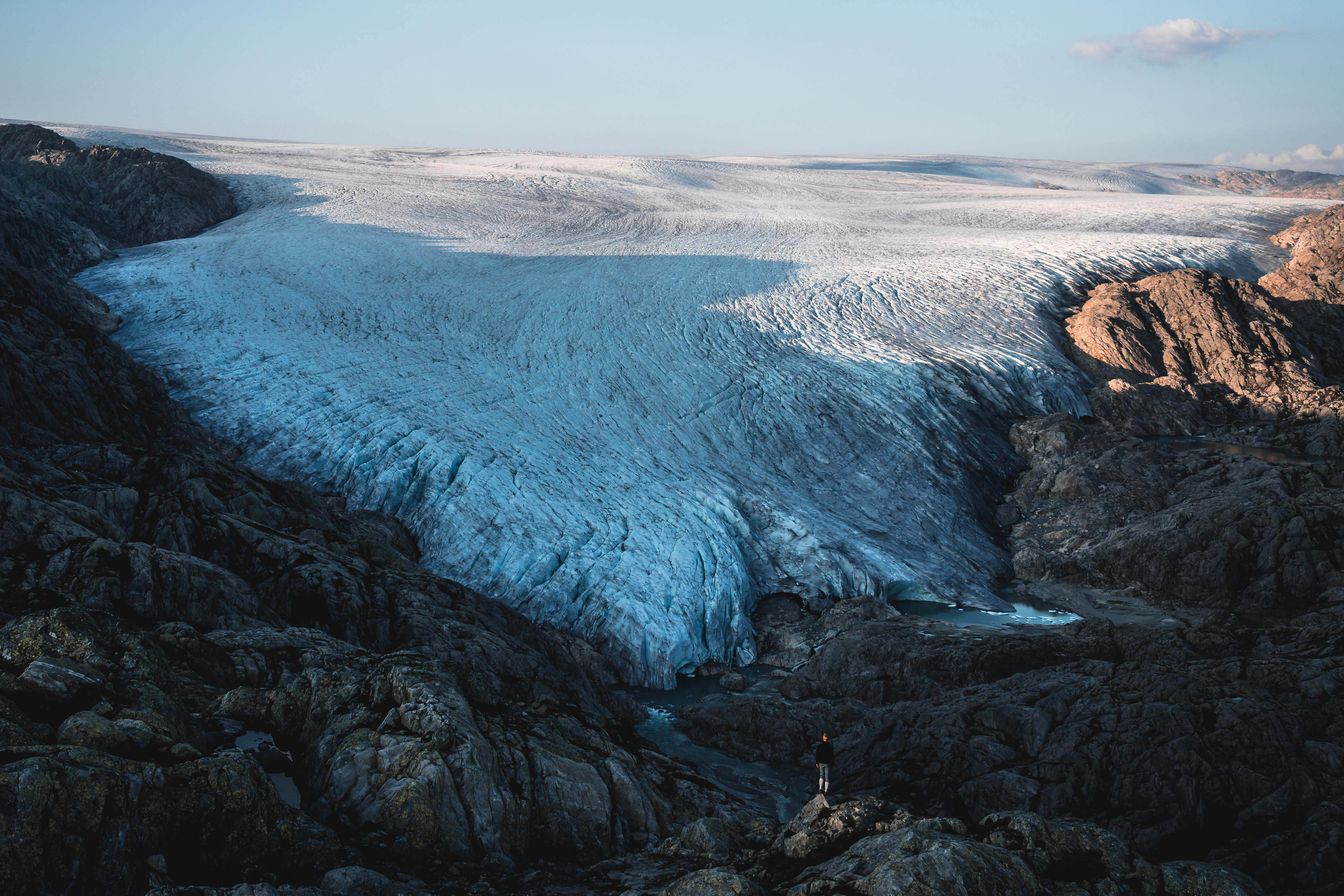 Svelgabreen Gletscher