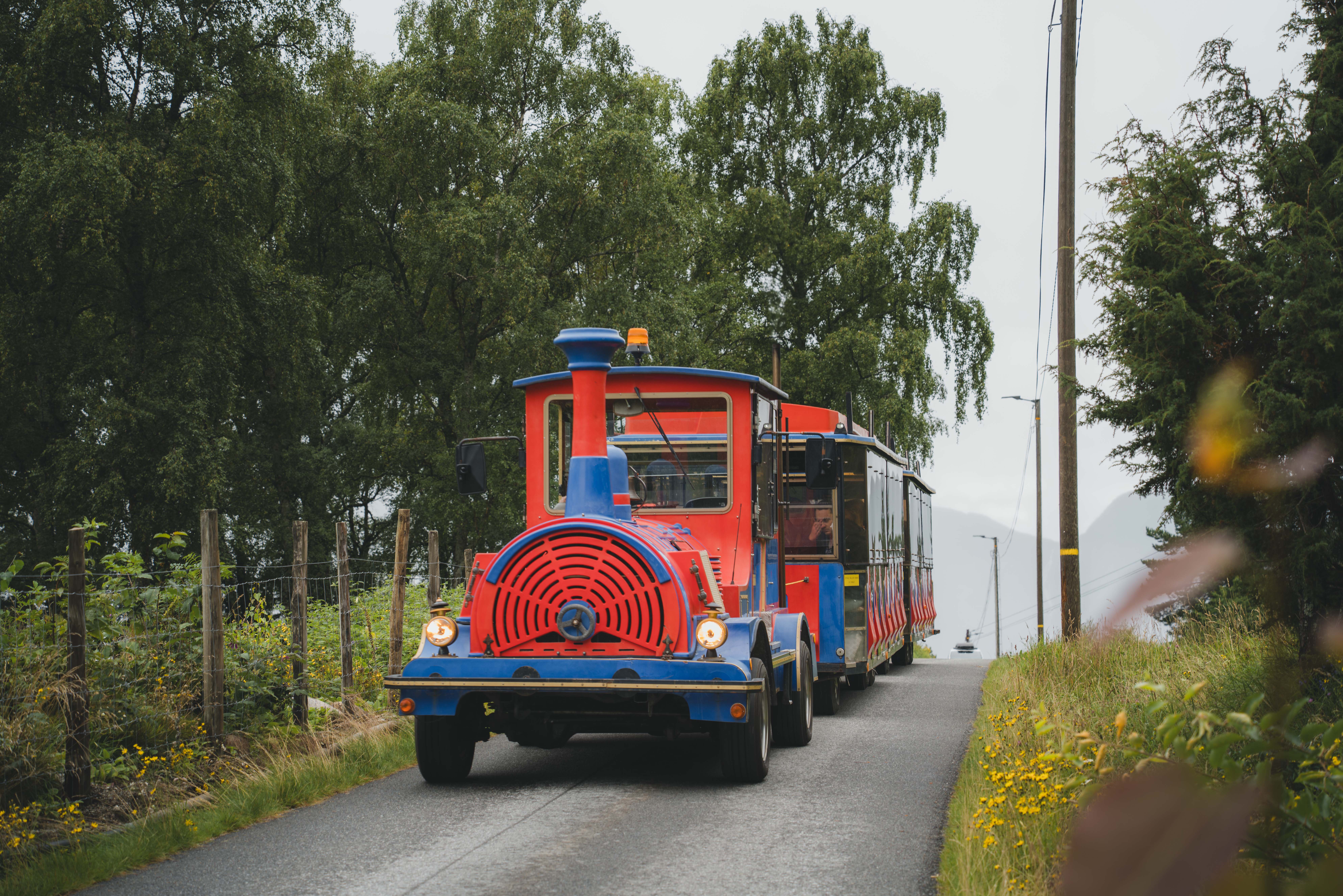 Rundtur med Trolltoget - foreldre gratis