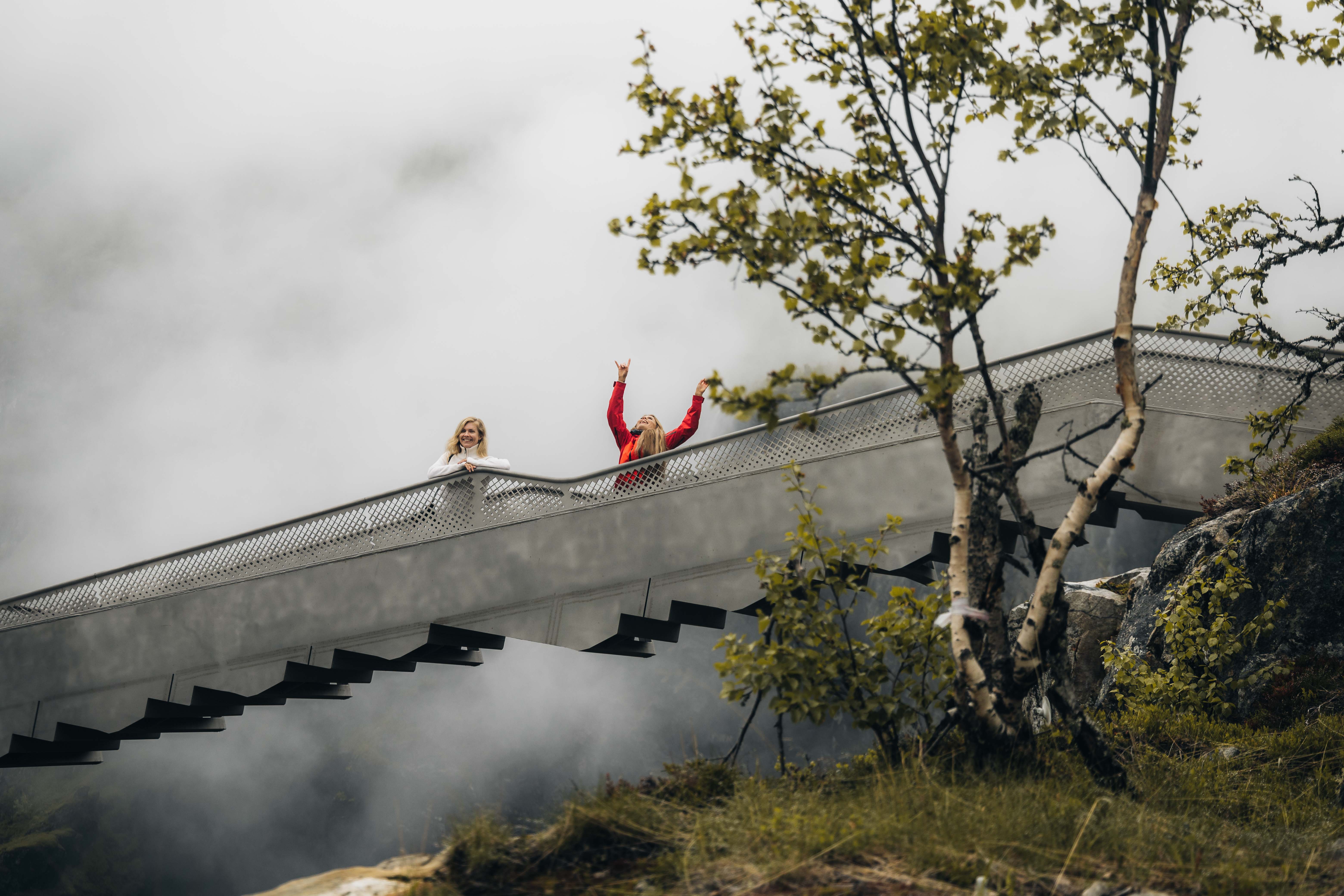 Fin rundtur ved Vøringsfossen