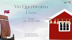 Vi venter på dere i Bodø for å feire Via Querinissima