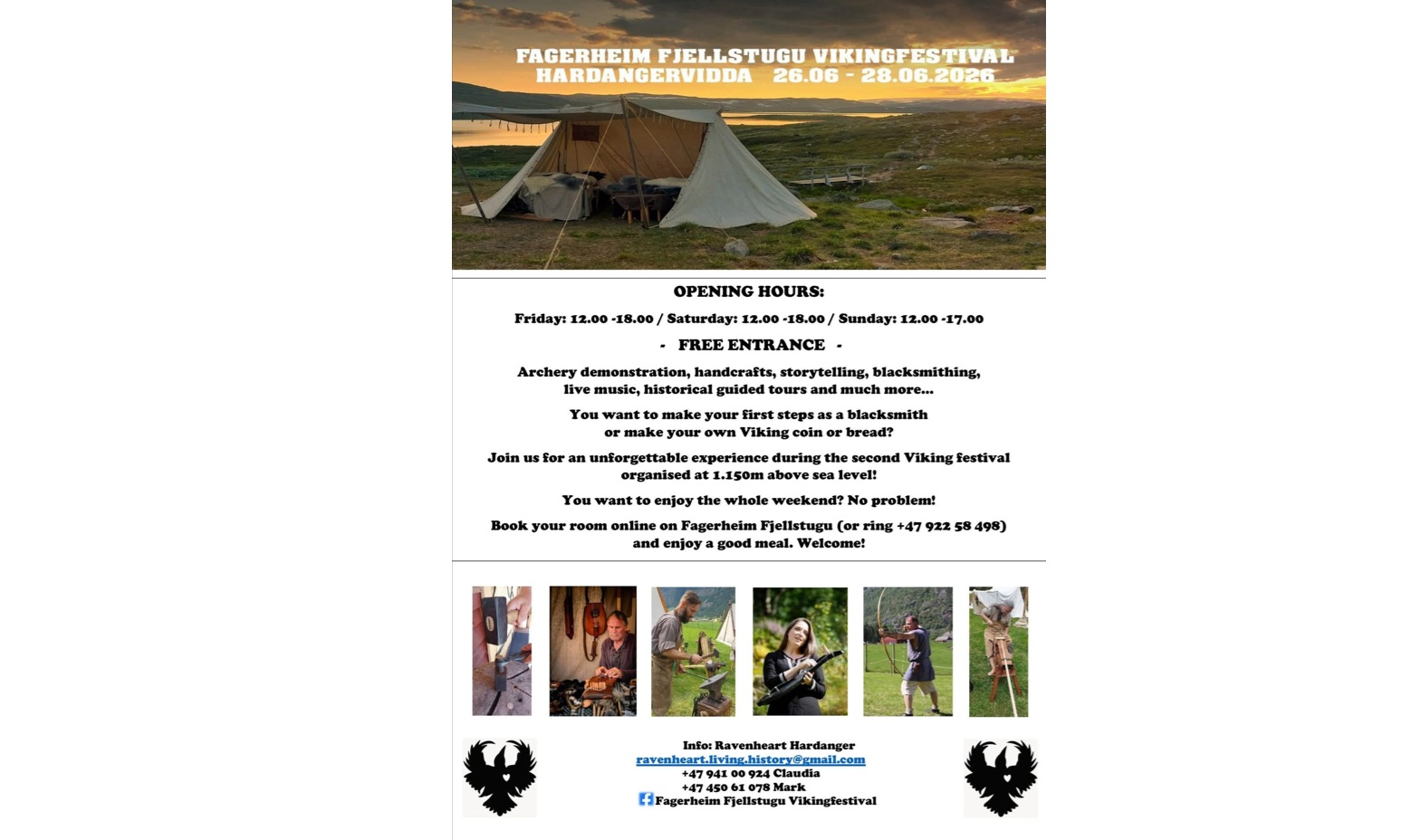Wikingerfestival auf der Hardangervidda