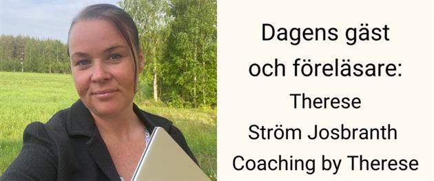 Webinar med Therese Ström Josbranth