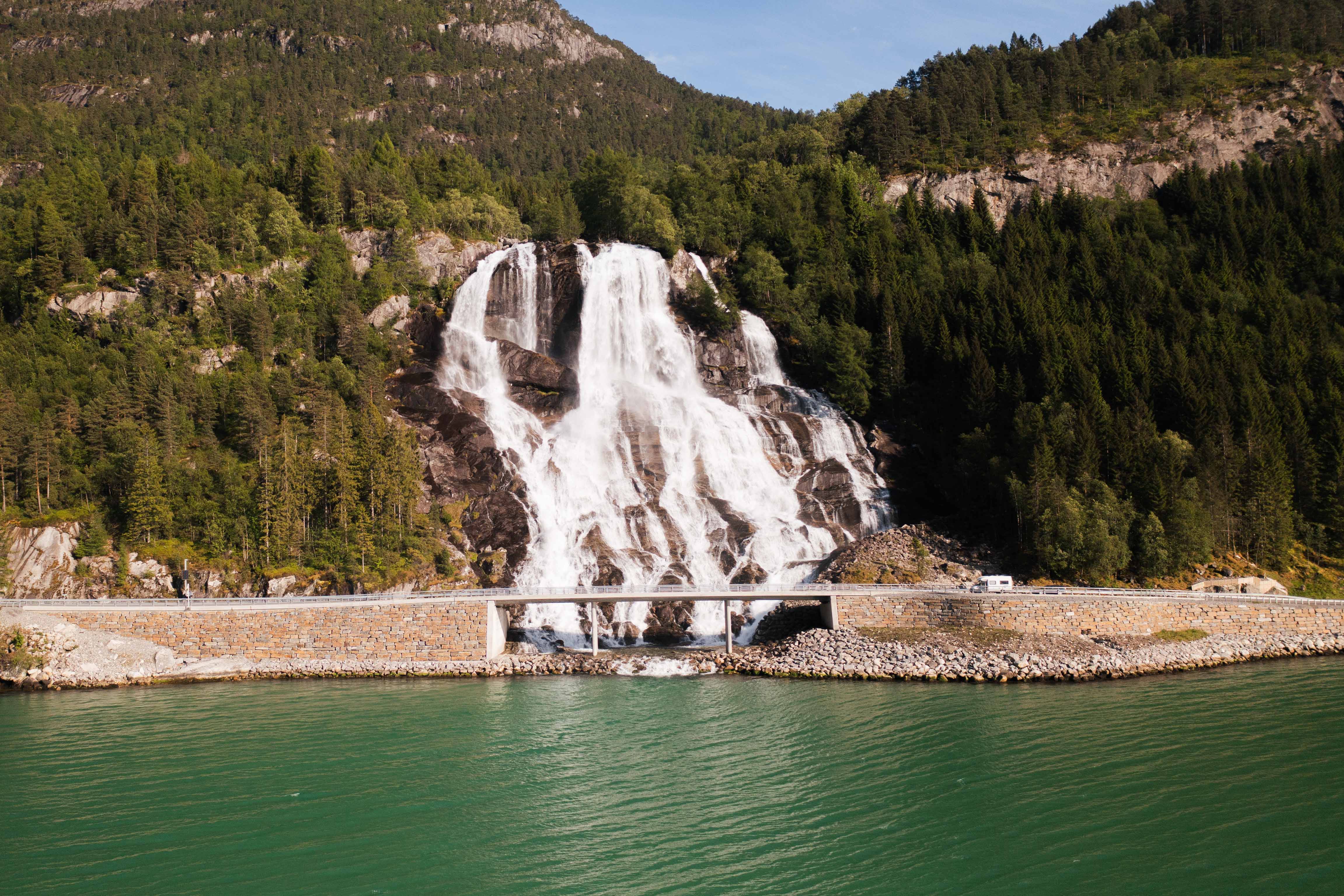 Furebergsfossen Wasserfall