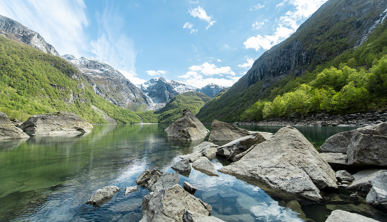 Gletschersee Bondhusvatnet