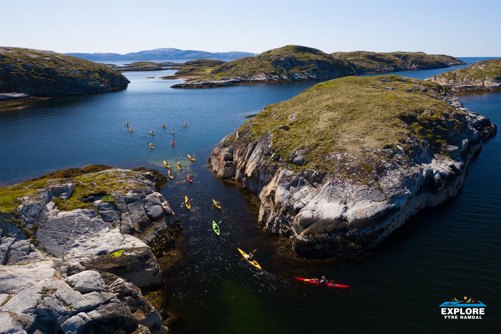 Kayaking in the Namdal archipelago - Explore Ytre Namdal