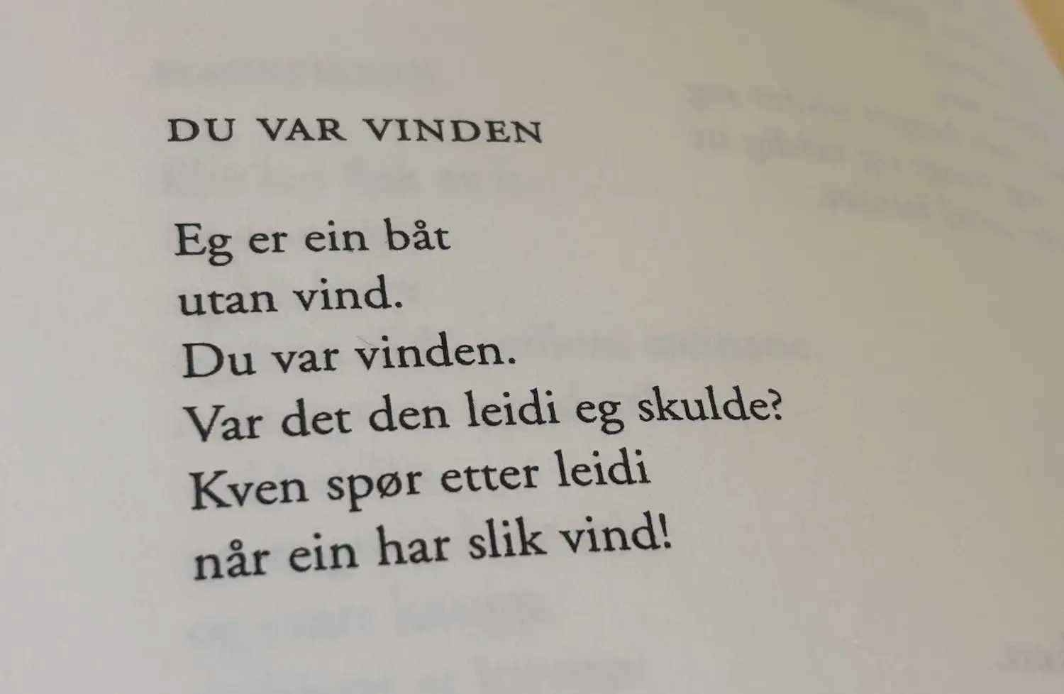 Haugesenteret 14. februar: Dikt om kjærleik!