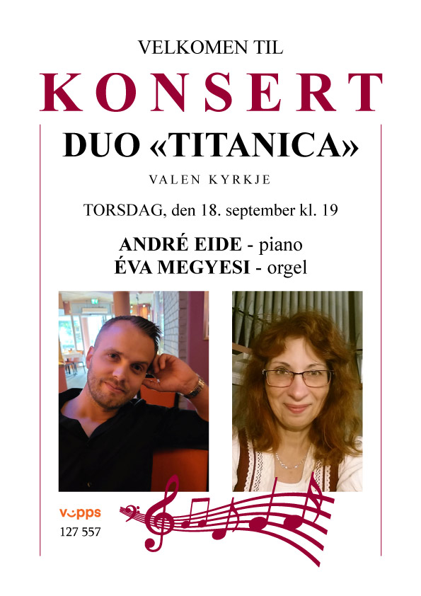 Konsert med Duo Titanica