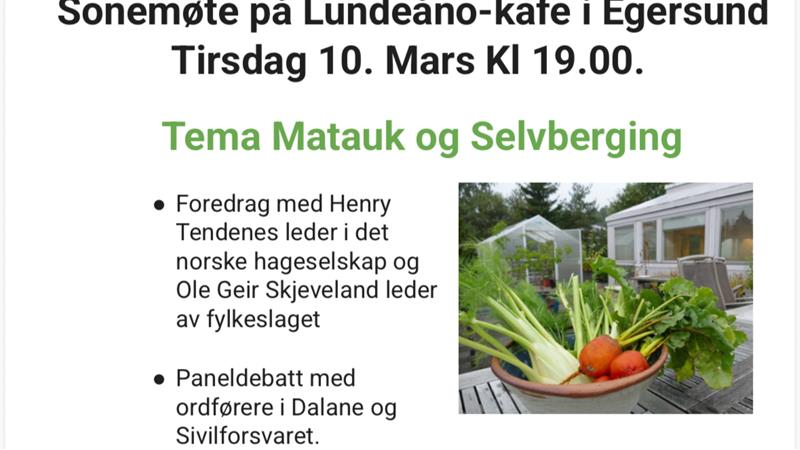 Cooking and self-catering at Lundeåne café