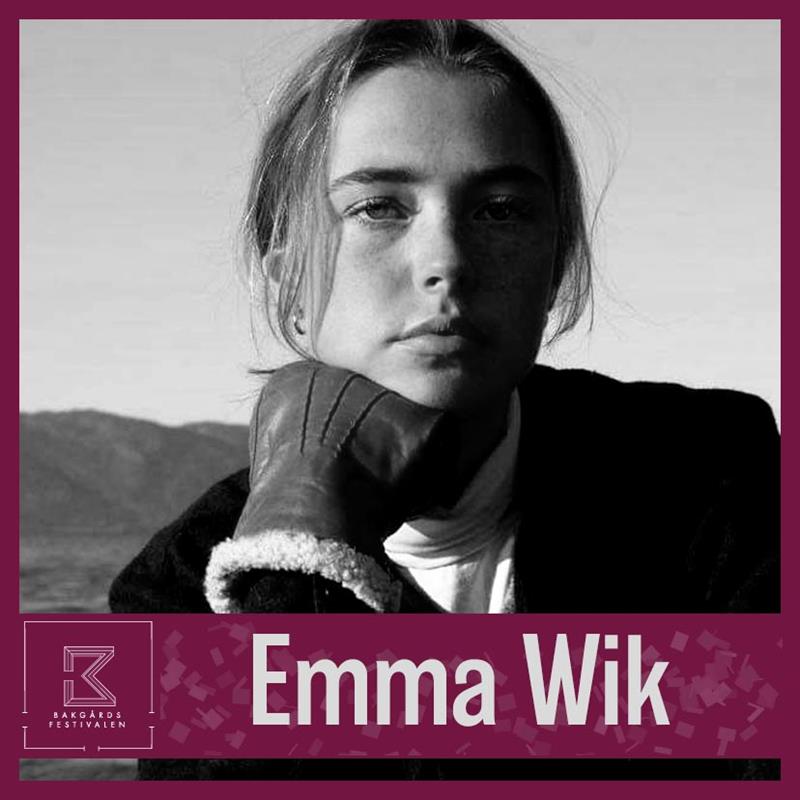 Bakgårdsfestivalen: Emma Wik