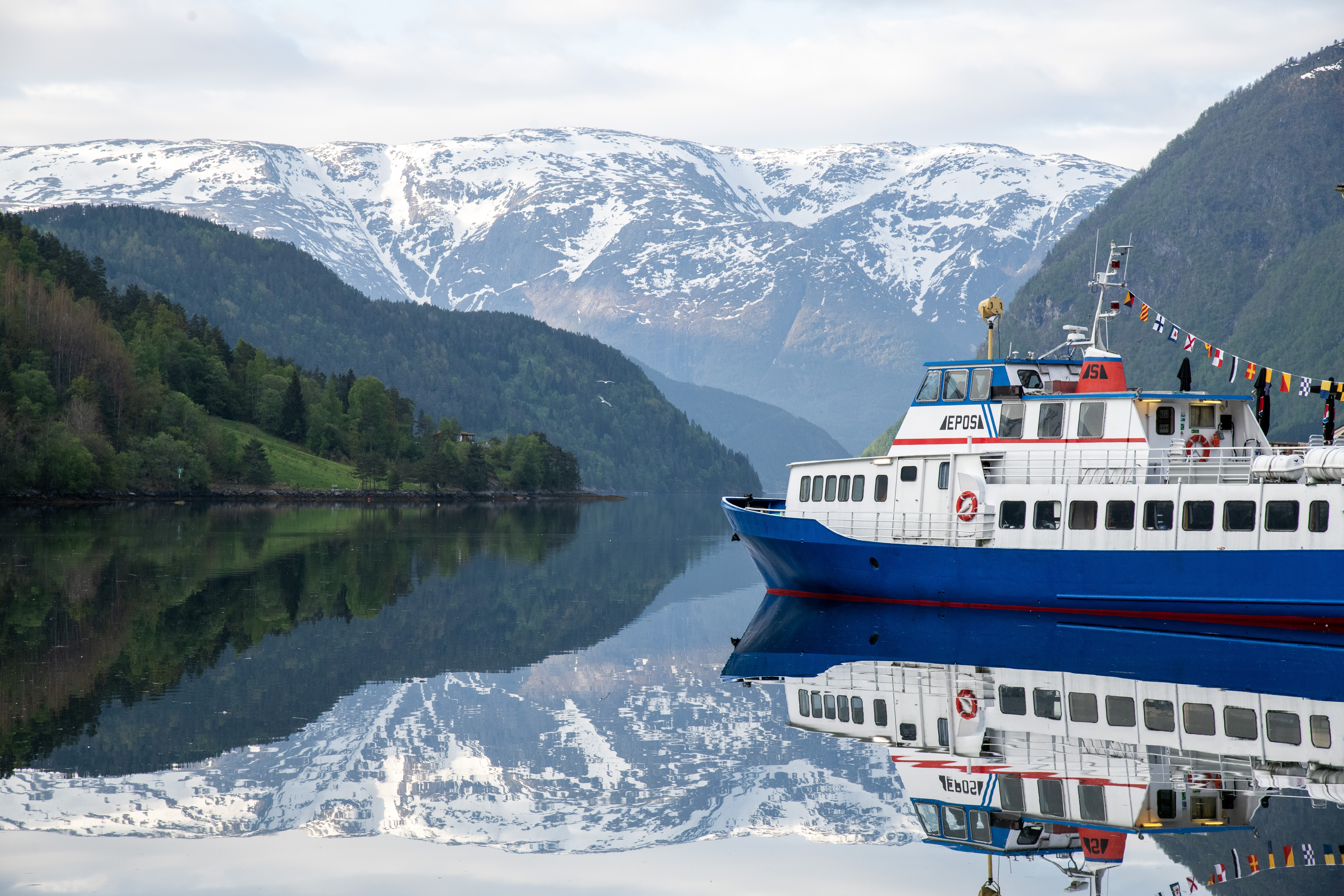 Fosse på fjorden på Litteraturbåten Epos