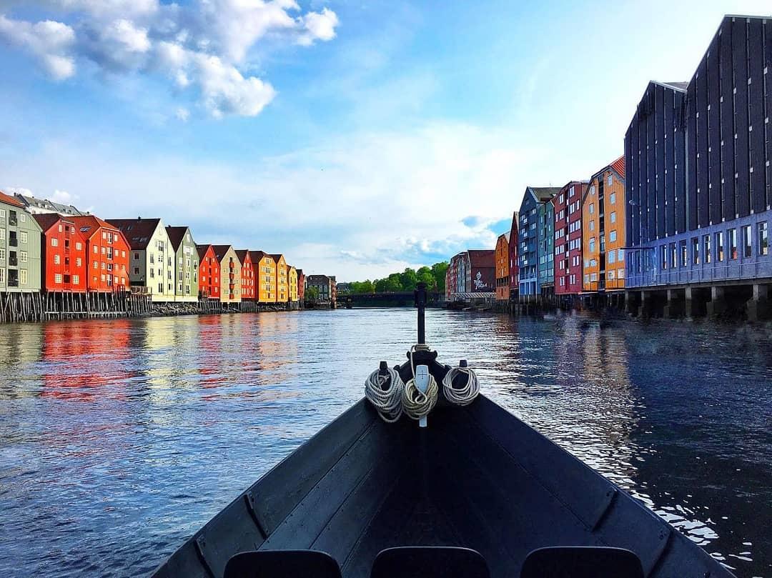 Trondheim by Boat