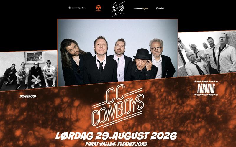 Sensommerfest med CC Cowboys, Kardang og Bonnsogl