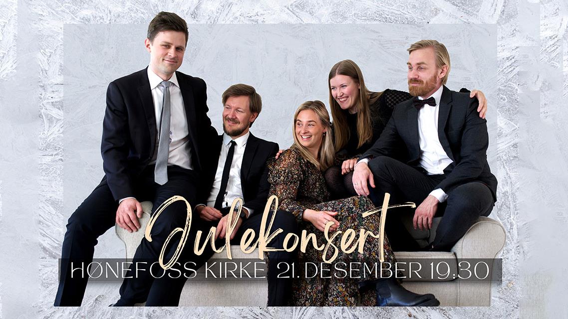 Julekonsert med Vilde, Astrid, Fredrik, Geir og Syver