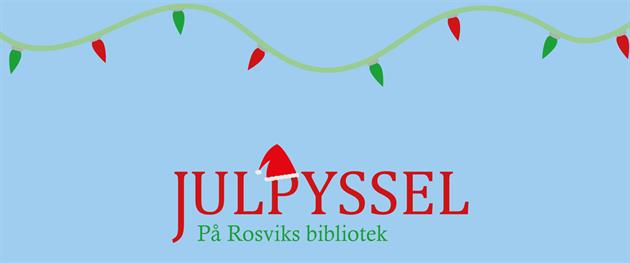 Julpyssel på Rosviks bibliotek