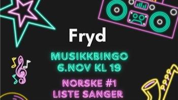 FRYD Scene: MUSIKKBINGO