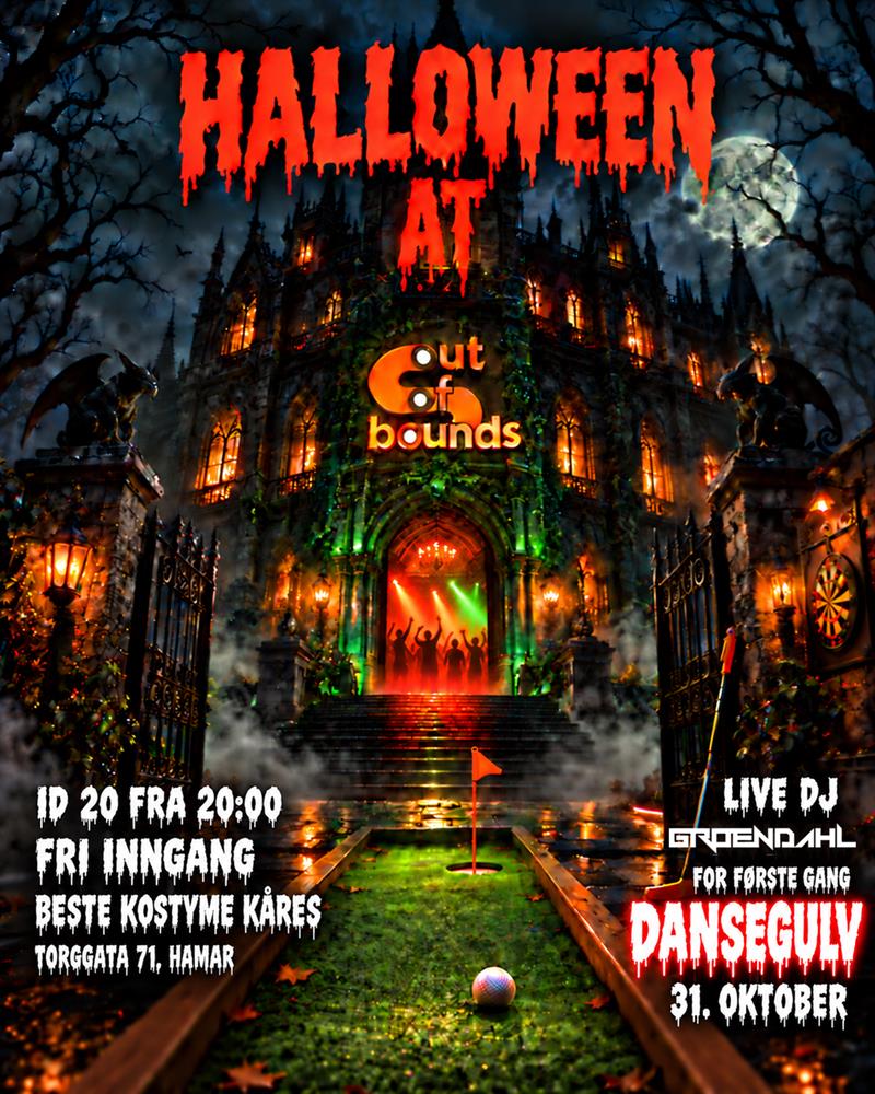 Hamar Halloween x 1-årsdag – DJ, dansegulv og Halloween-minigolf hos Out of ...