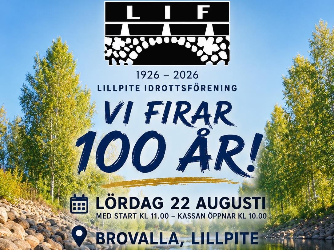 Lillpite IF 100 år