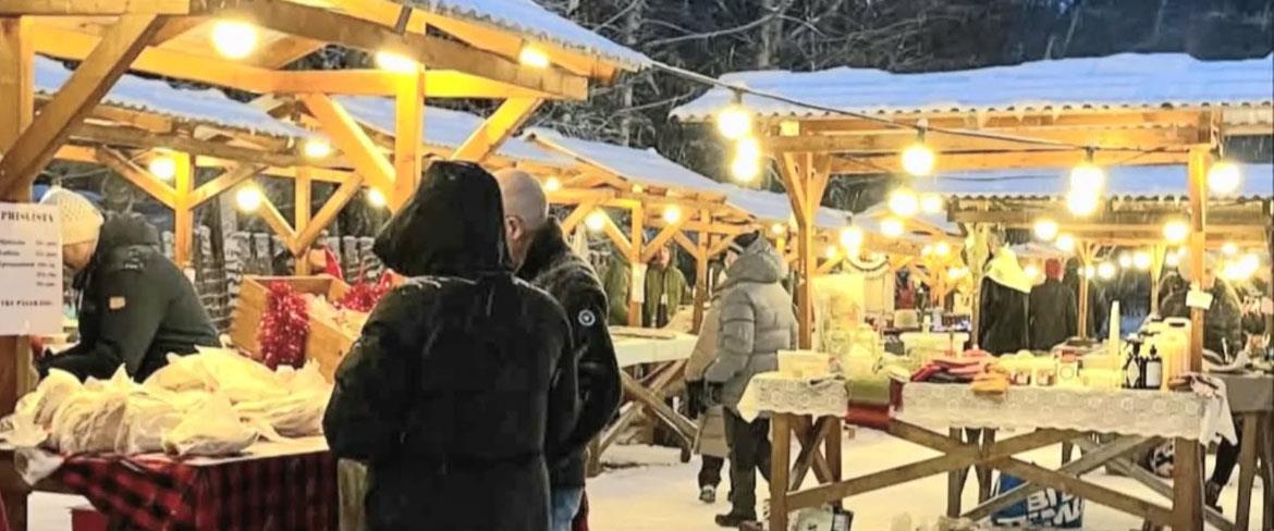 Vintermarknad och loppis