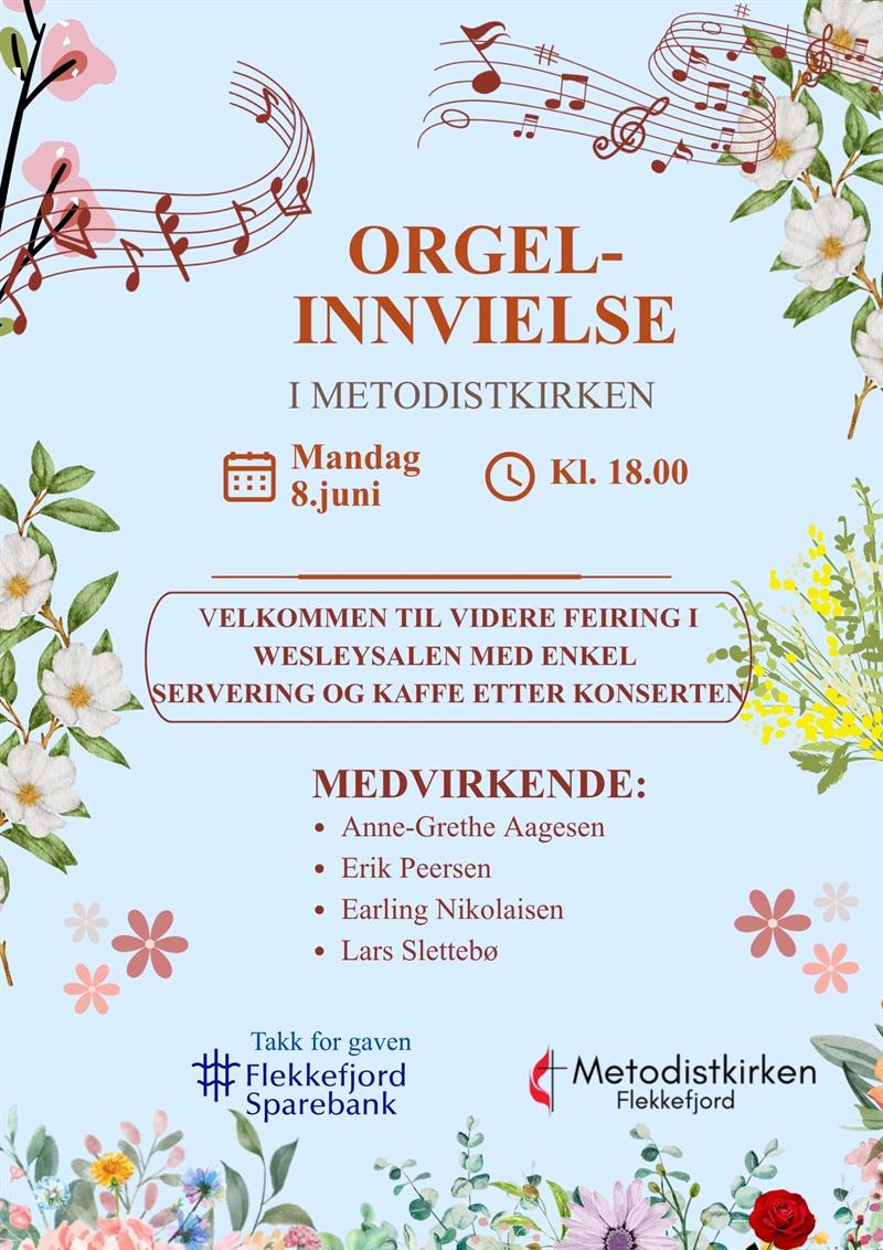 Innvielse konsert nytt orgel