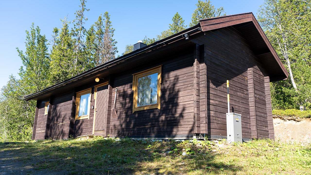 Tabernaklet, hytte i Stallvika ved Skorovas og Børgefjell. Tabernaklet, hytte i Stallvika ved Skorovas og Børgefjell.