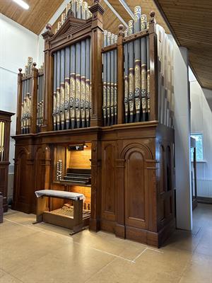 Det nye orgelet i Saltstraumen kirke